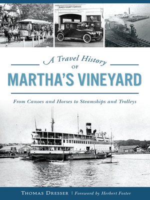 cover image of A Travel History of Martha's Vineyard